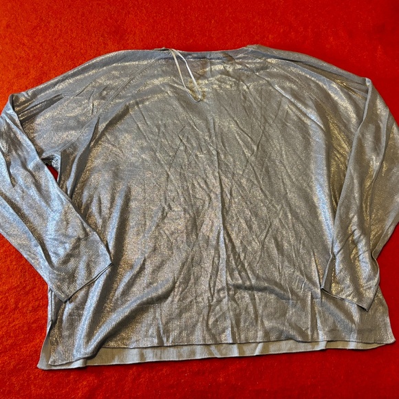 Zara Gray Crew Neck Sweater - Picture 6 of 6